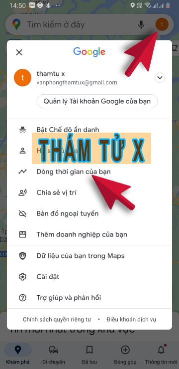 Cách tìm vị trí trên Google map