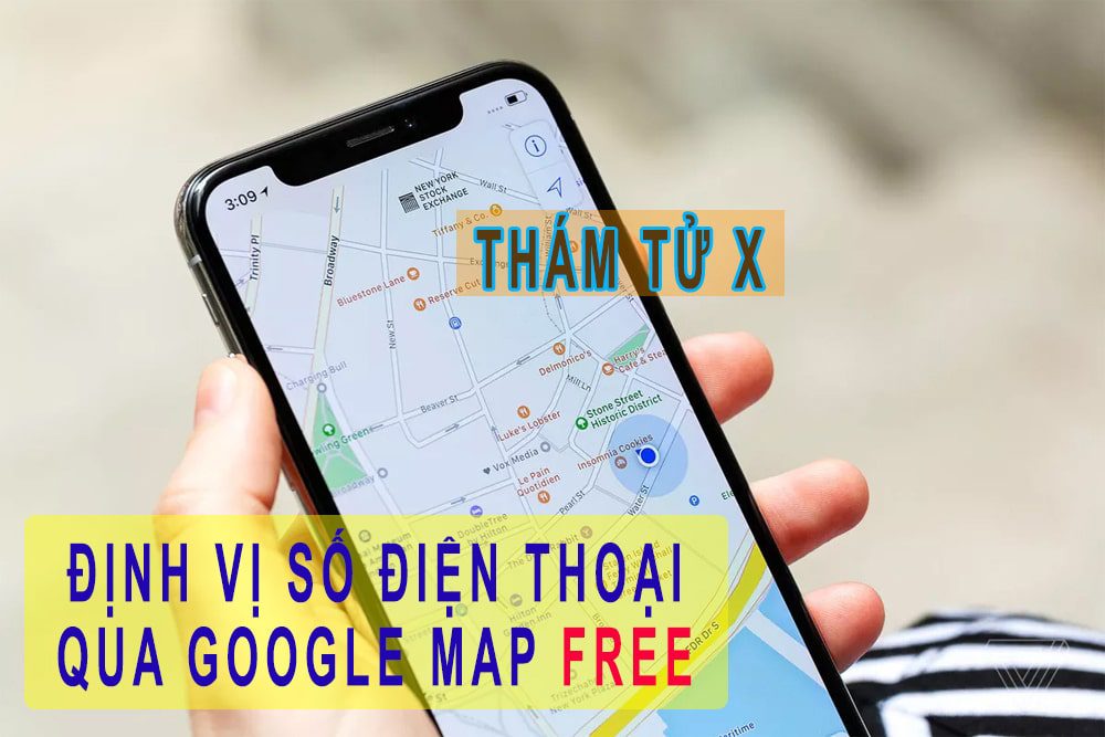 Xác định vị trí số điện thoại trên bản đồ google map