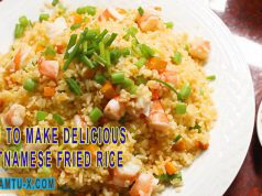 how to make delicious and simple Vietnamese fried rice