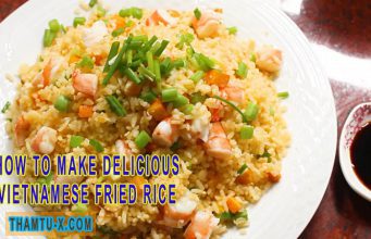 how to make delicious and simple Vietnamese fried rice