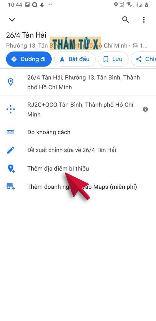 cách tạo địa điểm trên Google Map bằng điện thoại