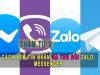 cách xem tin nhắn đã thu hồi trên Zalo Messenger