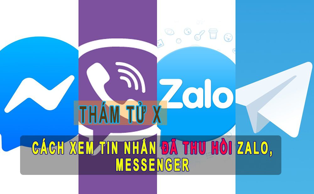 cách xem tin nhắn đã thu hồi trên Zalo Messenger
