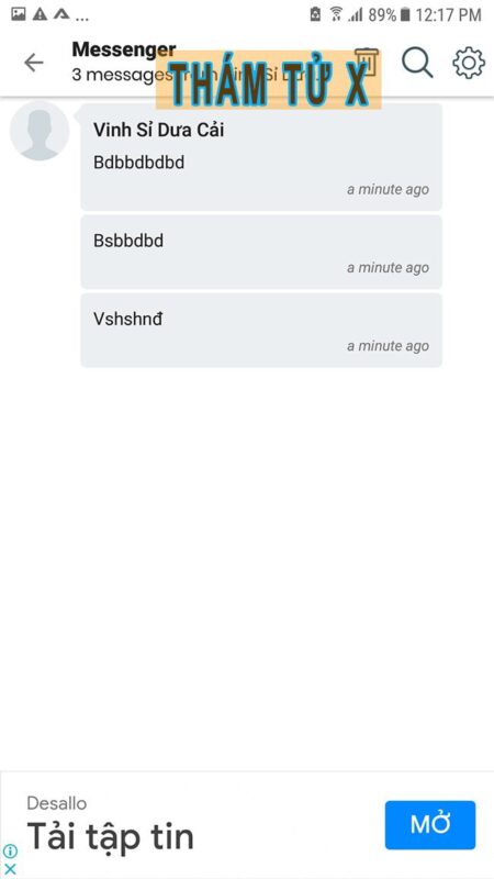 Dịch Vụ Thám Tử Tư X