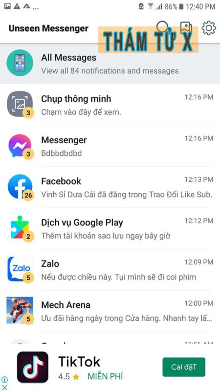 Dịch Vụ Thám Tử Tư X