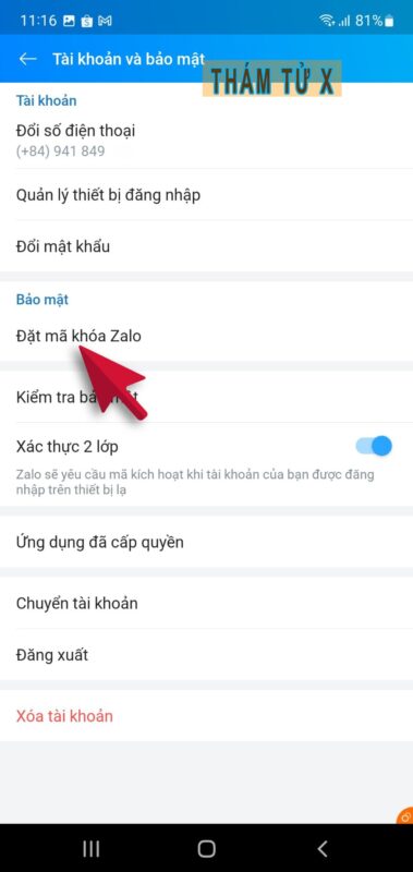 Dịch Vụ Thám Tử Tư X