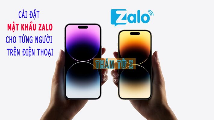thiết lập mật khẩu cho zalo trên điện thoại