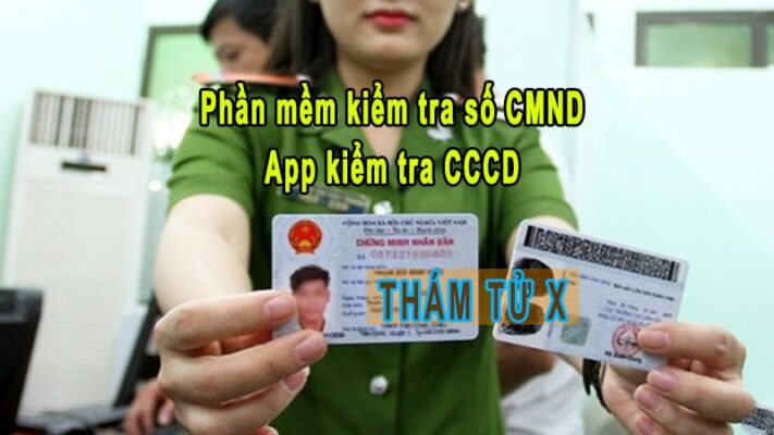 Phần mềm kiểm tra số CMND