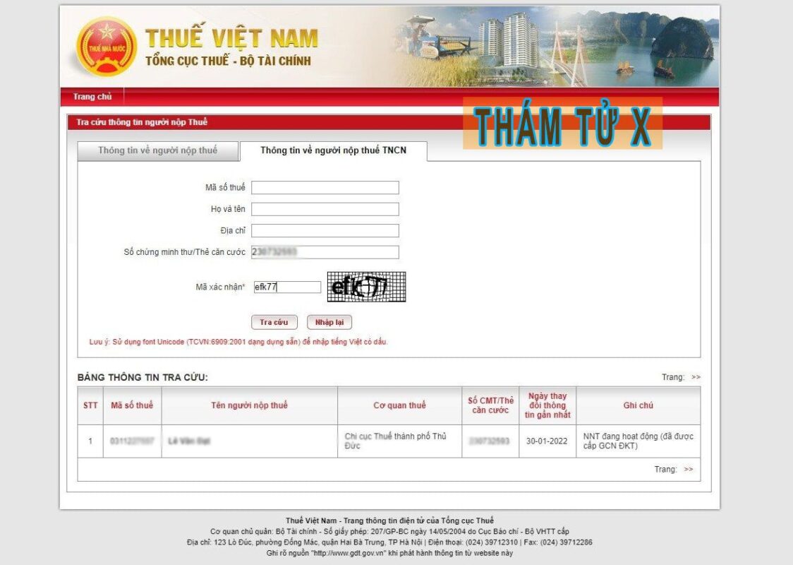 Dịch Vụ Thám Tử Tư X