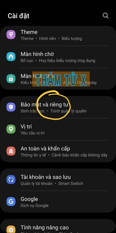 Dịch Vụ Thám Tử Tư X