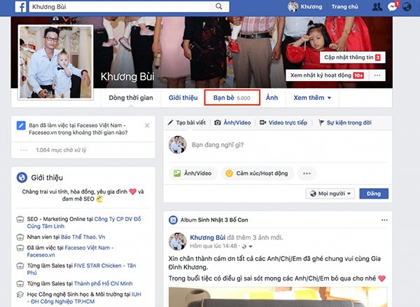 theo dõi facebook không bị phát hiện