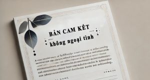 bản cam, kết không ngoại tình