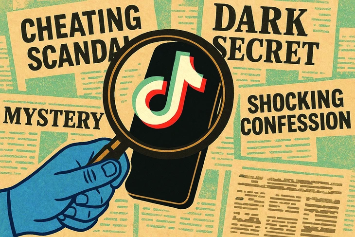 Thám tử Tiktok vừa điều tra ngoại tình vừa buôn chuyện