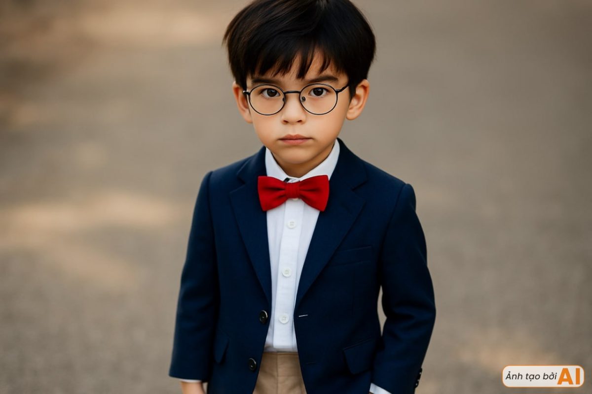 Đây là dung mạo ngoài đời của thám tử lừng danh Conan