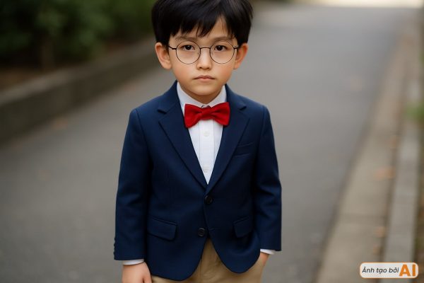 Đây là dung mạo ngoài đời của thám tử lừng danh Conan